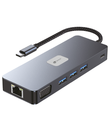 LEOTEC DOCKING STATION 11 1 PLUS 1USB C PD100 3USB32 HDMI VGA GGL LECTJSD MCSD