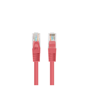 CABLE RED LANBERG LATIGUILLO CAT6 UTP 75M ROJO FLUKE PASSED
