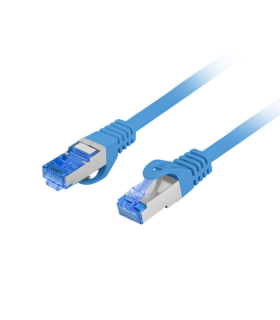 LATIGUILLO LANBERG CAT6A S FTP LSZH CCA 025M FLUKE PASSED AZUL