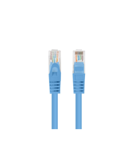 CABLE RED LANBERG LATIGUILLO CAT6 UTP 75M AZUL FLUKE PASSED