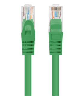 CABLE RED LANBERG LATIGUILLO CAT6 UTP 75M VERDE FLUKE PASSED
