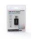 ADAPTADOR GEMBIRD WI FI USB AC1300 DE BANDA DUAL COMPACTO