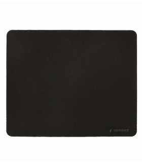 ALFOMBRILLA GEMBIRD DE RATON NEGRO M 260X220X4