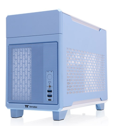 CAJA THERMALTAKE TR100 MINI ITX USB 32 C x 1 USB 30 x 2 SN FUENTE AZUL