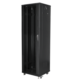 ARMARIO LANBERG RACK 19 42U 600X600 FLAT PACK BLACK NEGRO