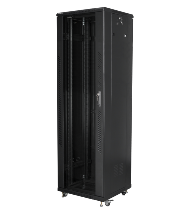 ARMARIO LANBERG RACK 19 42U 600X600 FLAT PACK BLACK NEGRO