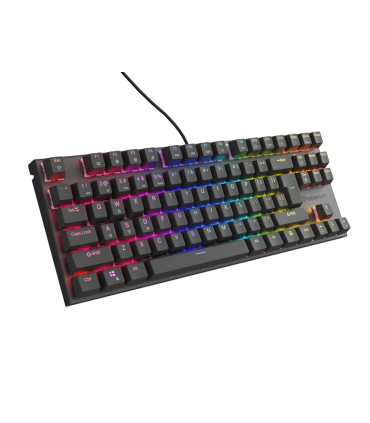 TECLADO GAMING GENESIS THOR 303 USB RETROILUMINADO MECANICO NEGRO