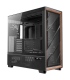 CAJA ANTEC FLUX PRO EUV WOOD ATX 2XUSB30 SIN FUENTE NEGRO