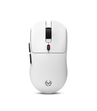 RATON GAMING KROM KLEVER SUPERLIGERO WIRELESS BLNC