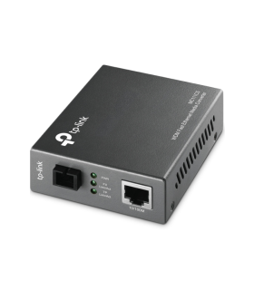 CONVERTIDOR TP LINK RJ45 10 100 A FIBRA MONOMODO SC