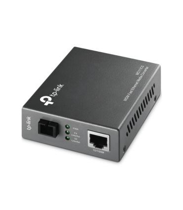 CONVERTIDOR TP LINK RJ45 10 100 A FIBRA MONOMODO SC