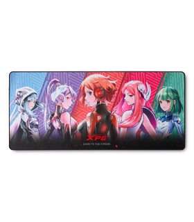 ALFOMBRILLA GAMING XPG FRONTLINE XL XTREME SAGA 01 NEGRO 900X400X3