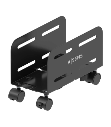 SOPORTE AISENS CPU METALICO AJUSTABLE DE SUELO NEGRO