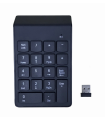Teclado Numerico Gembird inalambrico negro