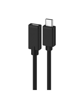 CABLE ALARGADOR USB 20 EWENT USB C MACHO USB C HEMBRA 18m NEGRO