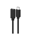 CABLE ALARGADOR USB 2.0 EWENT USB-C MACHO USB-C HEMBRA 1,8m NEGRO