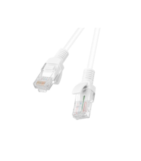 CABLE RED LANBERG LATIGUILLO CAT5E UTP 5M BLANCO FLUKE PASSED
