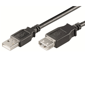 CABLE ALARGADOR USB EWENT USB A MACHO USB A HEMBRA 1m
