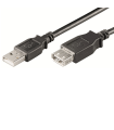 CABLE ALARGADOR USB EWENT USB-A MACHO USB-A HEMBRA 1m