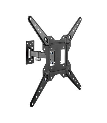 SOPORTE AISENS PARED GIRATORIO INCLINABLE MONITOR TV 30KG 23 55 NEGRO