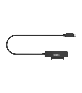 ADAPTADOR AISENS SATA A USB C USB 30 31 GEN1 DISCOS 25 NEGRO