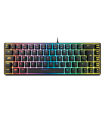 TECLADO MINI KROM KALISTA ES USB RETROILUMINADO MEMBRANA NEGRO