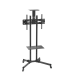 SOPORTE SUELO RUEDAS AISENS BANDEJA DVD CAMARA MONITOR TV 50KG 37 70 NEGRO