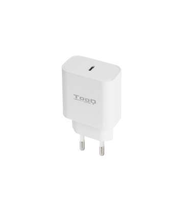 CARGADOR DE PARED TOOQ USB C PD30 20W BLANCO