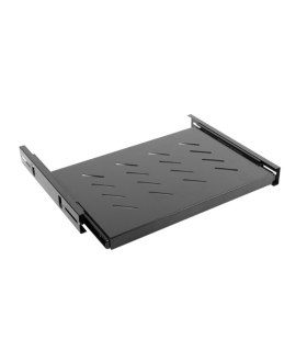 BANDEJA LANBERG DESLIZANTE 1U 465x347MM HASTA 60KG RACK DE 19 NEGRO