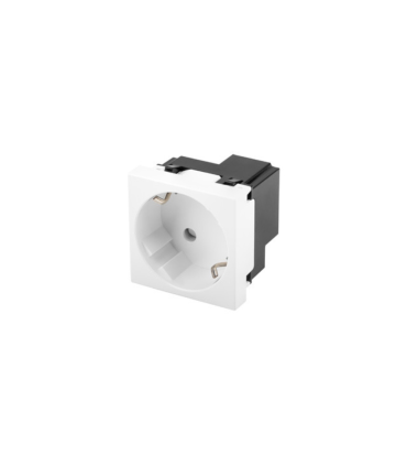 ROSETA PARED LANBERG 230V SCHUKO 16A TOOL LESS BLANCO