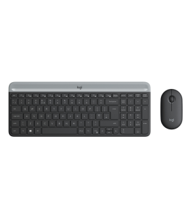 COMBO TECLADO RATON LOGITECH COMBO MK470 INALAMBRICO GRAFITO