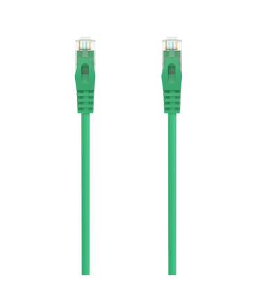 CABLE RED AISENS LATIGUILLO RJ45 LSZH CAT6A UTP AWG24 25CM VERDE