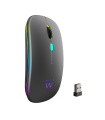 Ratón Ewent Recargable RGB Dual, Bluetooth
