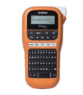 ROTULADORA BROTHER PT E110VP ANCHO CINTA HASTA 12MM QWERTY