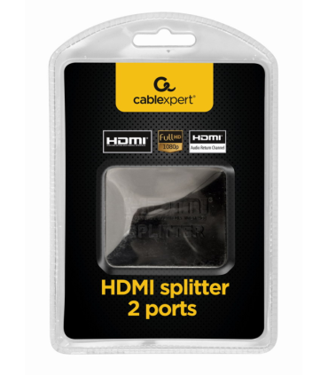 SPLITTER GEMBIRD HDMI 2 PUERTOS