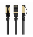 CABLE RED S-FTP GEMBIRD CAT 8 LSZH NEGRO 5 M