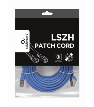 CABLE RED S FTP GEMBIRD CAT 6A LSZH AZUL 10 M