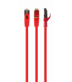 CABLE RED S-FTP GEMBIRD  CAT 6A LSZH ROJO 0,5 M