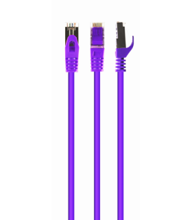 CABLE RED S FTP GEMBIRD CAT 6A LSZH VIOLETA 1 M