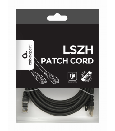 CABLE RED S FTP GEMBIRD CAT 6A LSZH NEGRO 5M
