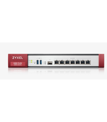FIREWALL ZYXEL USGFLEX500 7GIGABIT USER DEFINABLE PORTS 1SFP 2USB