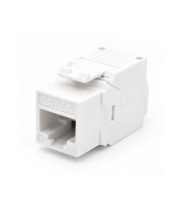 PRESA KEYSTONE WP CAT6A UTP TOOLLESS COLOR BLANCO