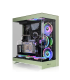 CAJA THERMALTAKE CTE E550 TG MID TOWER 2XUSB 30 1XUSB C SN FUENTE VERDE MATCHA