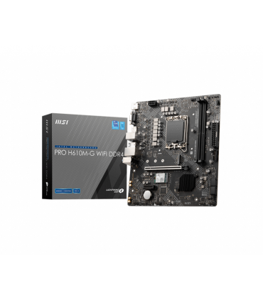 PLACA BASE MSI PRO H610M G WIFI 1700 MATX 2XDDR4