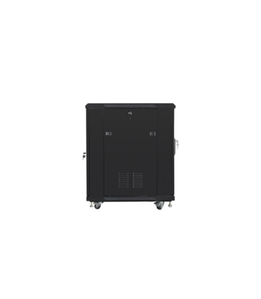 ARMARIO RACK LANBERG 19 15U 600X800 FLAT PACK NEGRO PUERTA MALLA