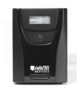 SAI RIELLO NETPOWER 2000 USB SERIE DISPLAY
