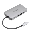 DOCKING STATION TARGUS TIPO C A HDMI X1 VGA X1 USB-A X1 USB-C X1 PLATA