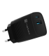 CARGADOR NATEC RIBERA GAN 30W PD30 QC30 1XUSB A 1XUSB C NEGRO