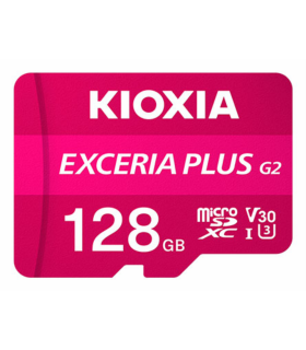 MICRO SD KIOXIA 128GB EXCERIA PLUS G2 UHS I C10 CON ADAPTADOR