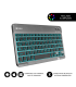 TECLADO SUBBLIM SMART BACKLIT BLUETOOTH RETROILUMINDO GRIS